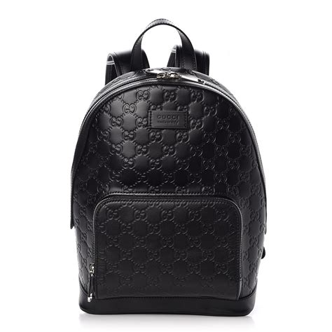 black Gucci mini backpack